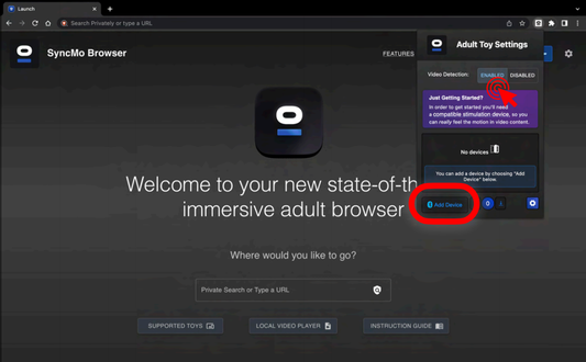 How Can I Confirm My Toy is Connected to SyncMo?