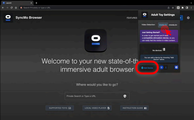 How Can I Confirm My Toy is Connected to SyncMo?