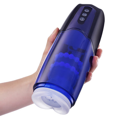 Hand holding Xone interactive stroker