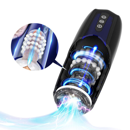 Xone interactive stroker internal sleeve and bead details