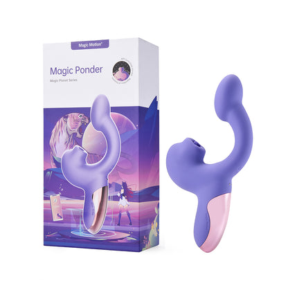 Magic Ponder Dual Stimulation Vibrator - product detail photo 3