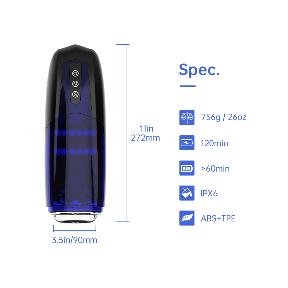 Xone interactive stroker dimensions and specifications