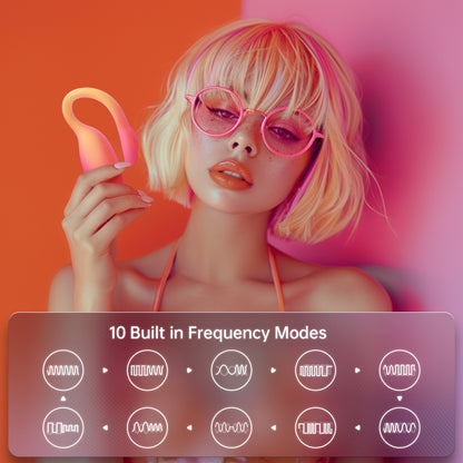 Magic Flamingo Max sensing vibrator in use