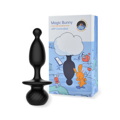 Magic Bunny Tail Butt Plug by Magic Motion - app-controlled tail plug, product detail photo 9