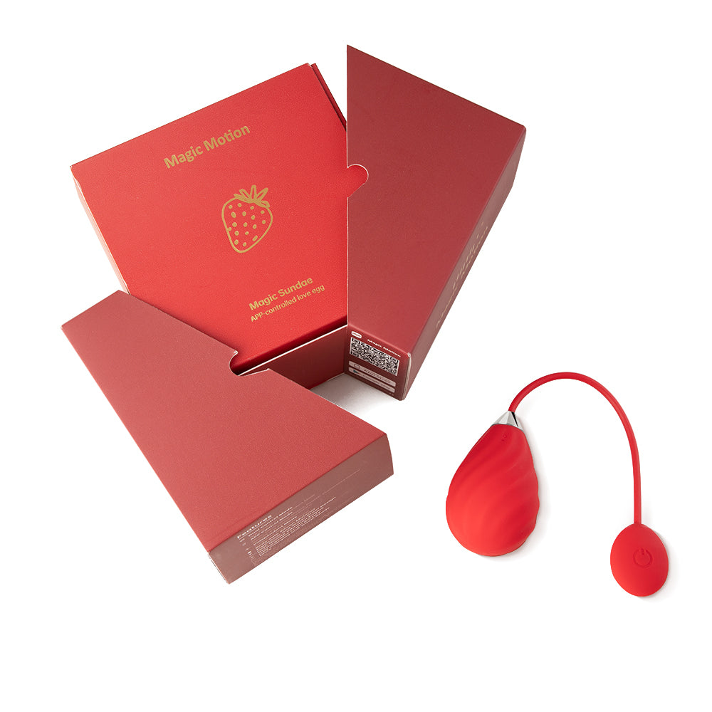 Magic Sundae Love Egg Vibrator - product photo