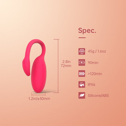 Magic Flamingo App Controlled G-Spot Vibrator - product detail photo 3