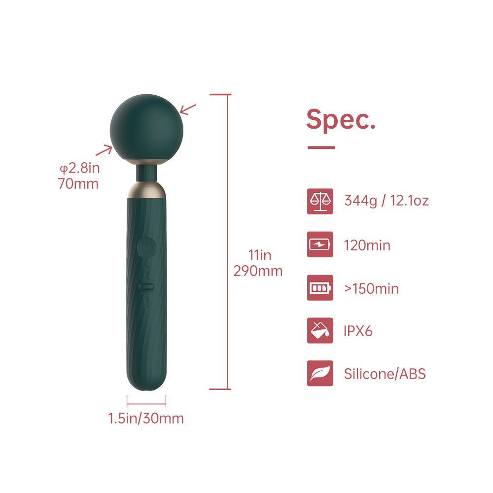 Magic Zenith Cordless Wand Massager - product detail photo 3