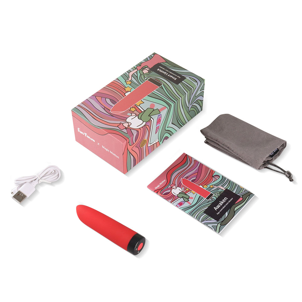 Magic Awaken Lipstick Vibrator - product photo