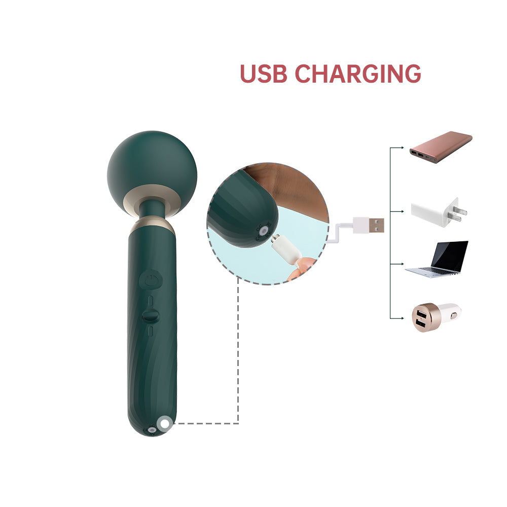 Magic Zenith Cordless Wand Massager - product detail photo 6