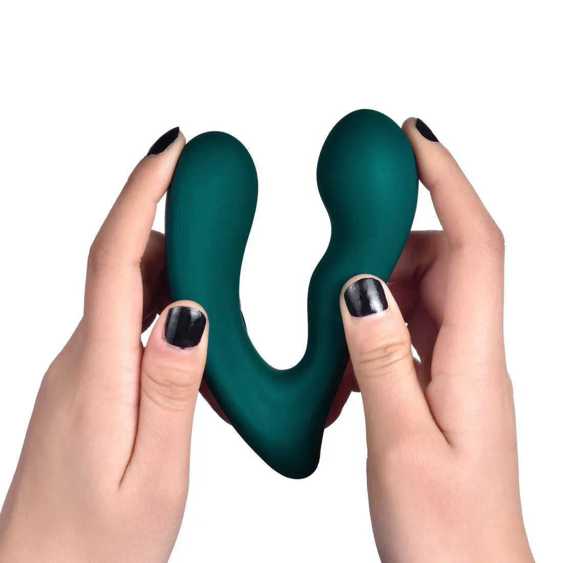 Hands showing the adjustable Solstice X shape