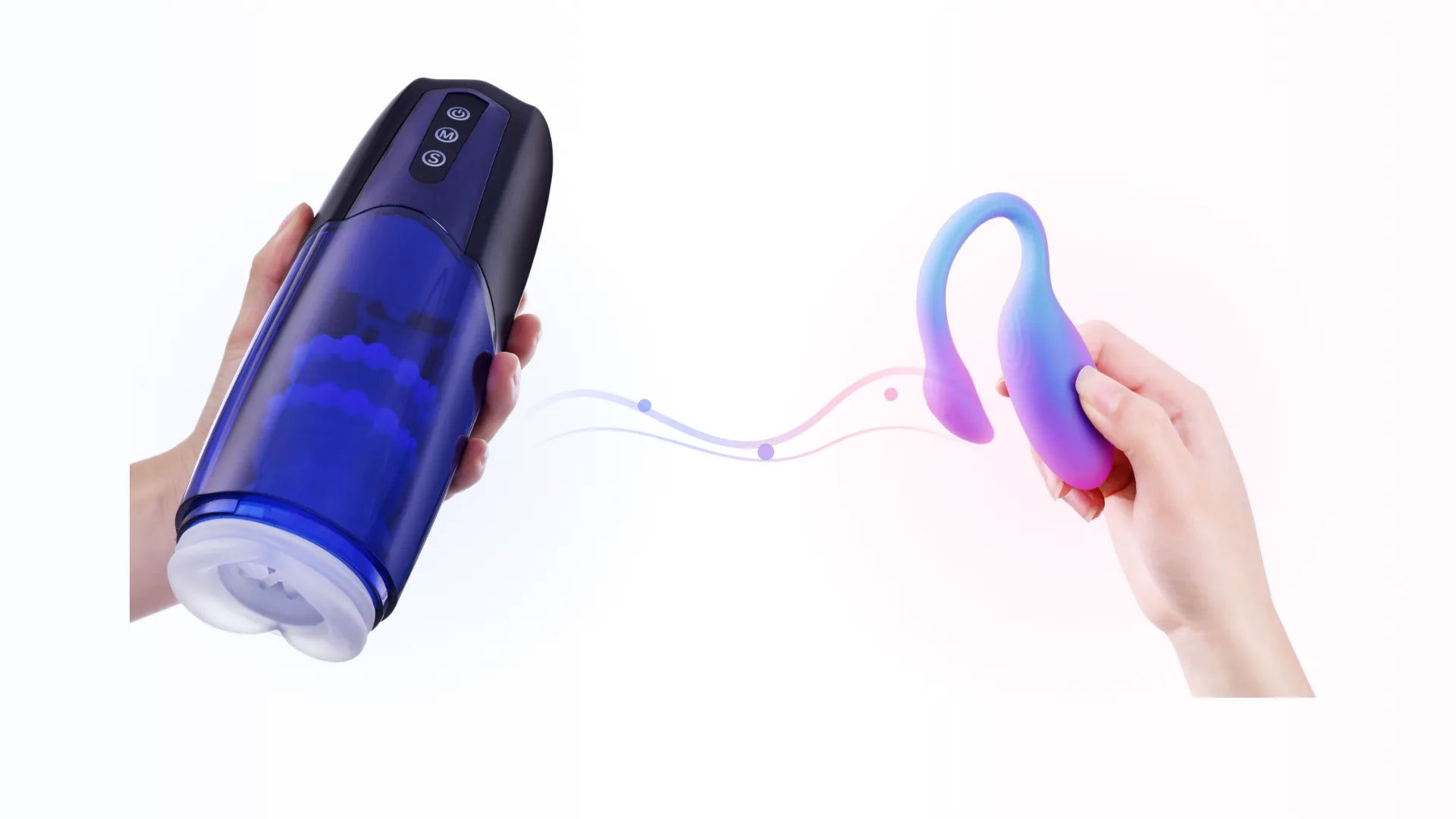 Xone and Flamingo Max connected through body-led Squeeze Control